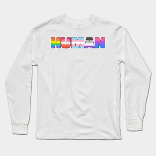 LGBT Human Pride Long Sleeve T-Shirt